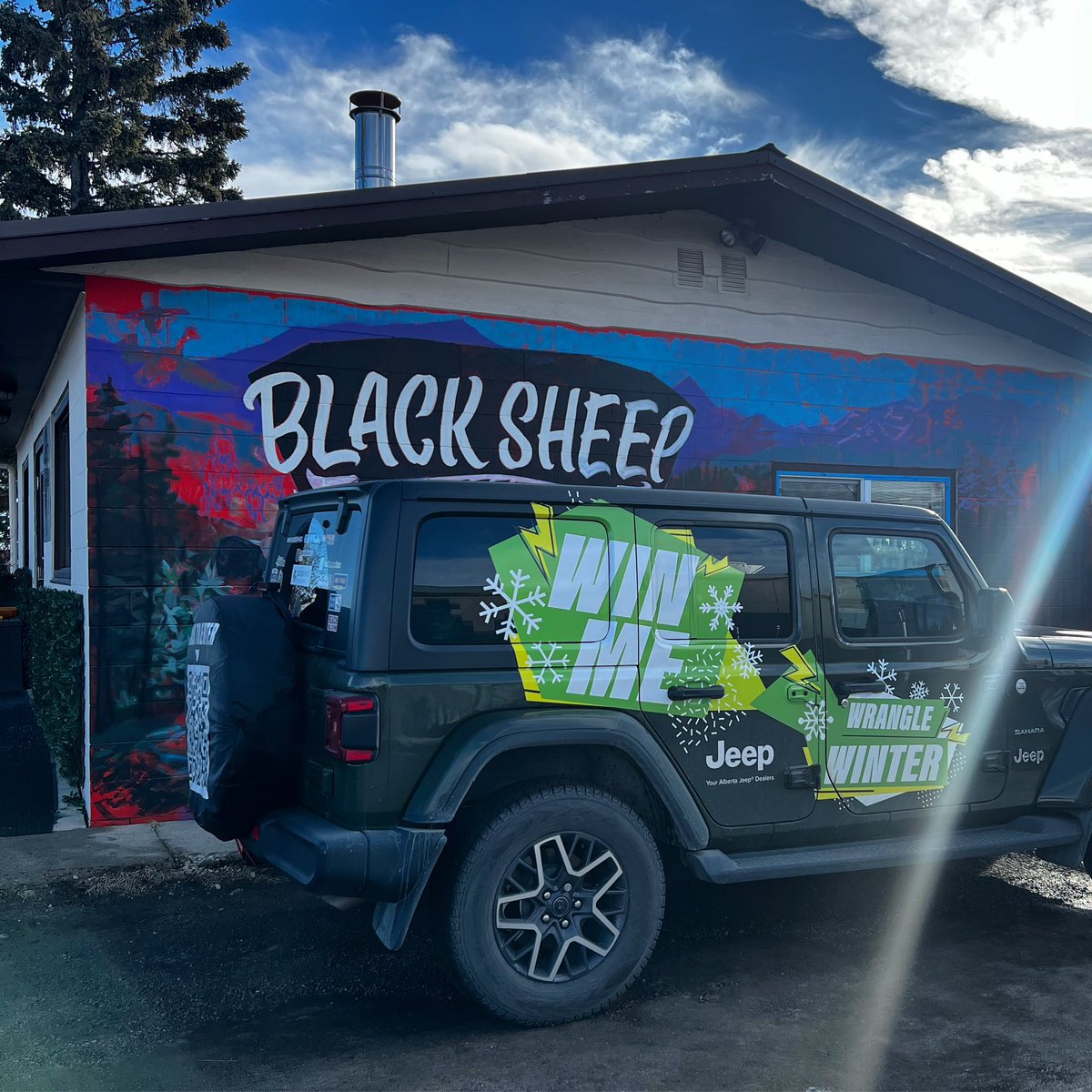 The Green Jeep of the family 🤭
#blacksheep #coffee #diamondvalley 
☕️🚘🐑☕️🚘🐑☕️🚘🐑☕️🚘🐑☕️🚘🐑☕️🚘🐑☕️
#alberta #jeep #giveaway #entertowin #explorealberta #jeepnation