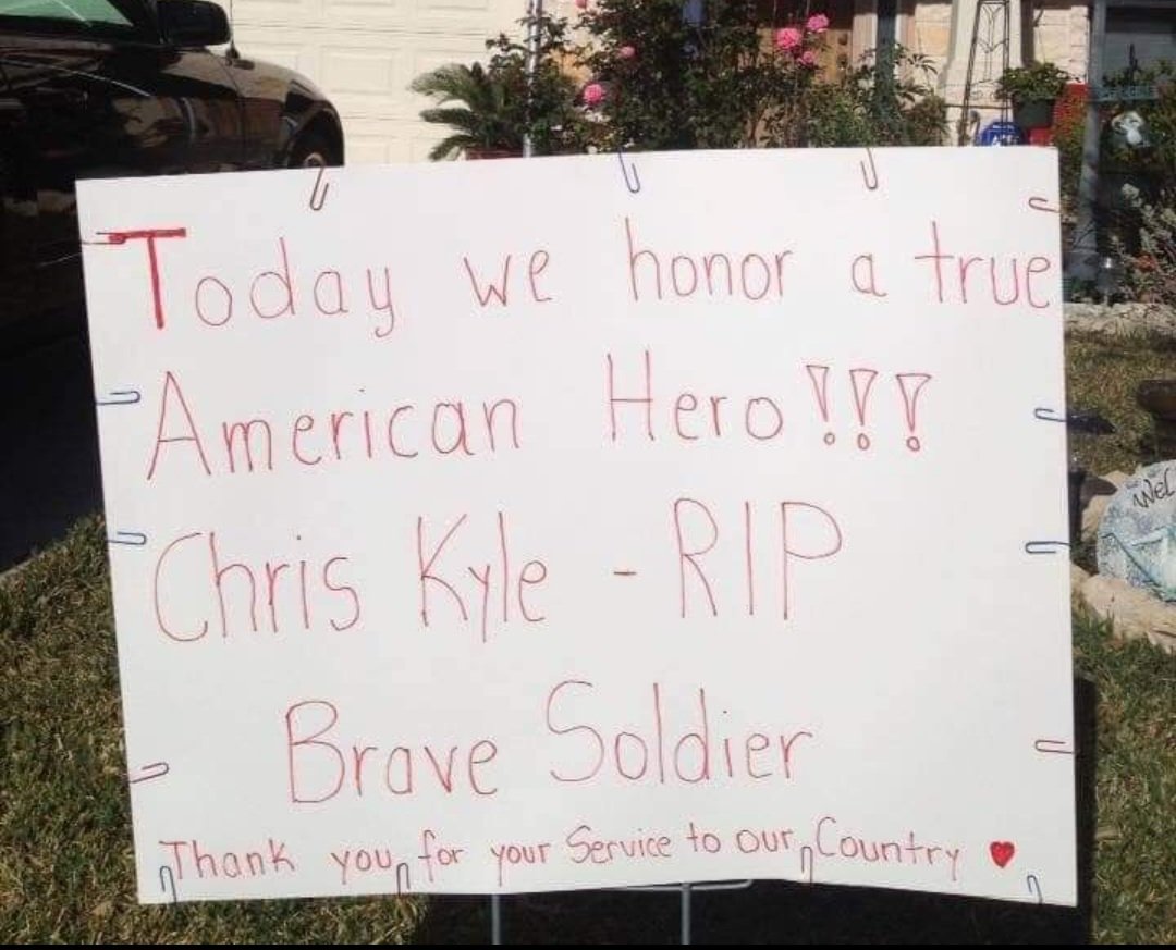 🇺🇲 🪖 🦅🇺🇲
#NeverForget #AmericanHero #TrueWarrior #ChrisKyle