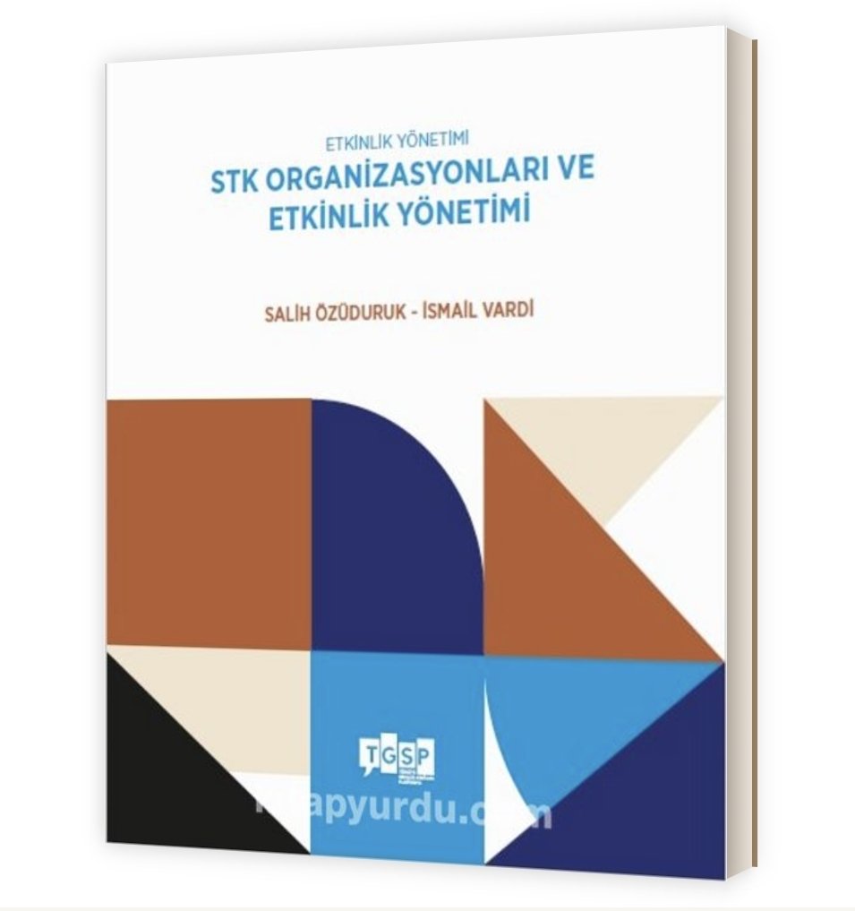 STK 'larda Etkinlik Yönetimi Kitabım Satışta

Kitap Temini İçin:  kitapyurdu.com/kitap/etkinlik…

Kalın sağlıcakla,
Salih Özüduruk