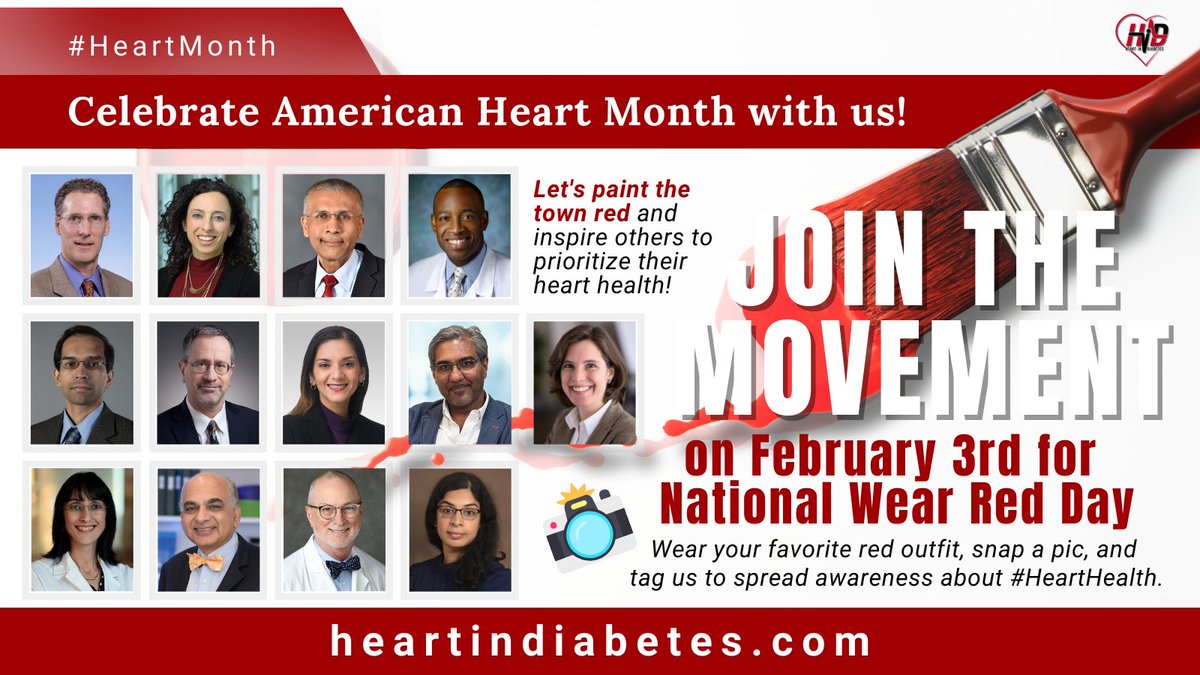 Let's make every heartbeat count! 💓 In honor of #NationalWearRedDay on February 3rd, we're not just celebrating #HeartMonth; we're making it special! Join the conversation by wearing your favorite red outfit, snap a pic, and tag us to spread awareness about #HeartHealth. #CME