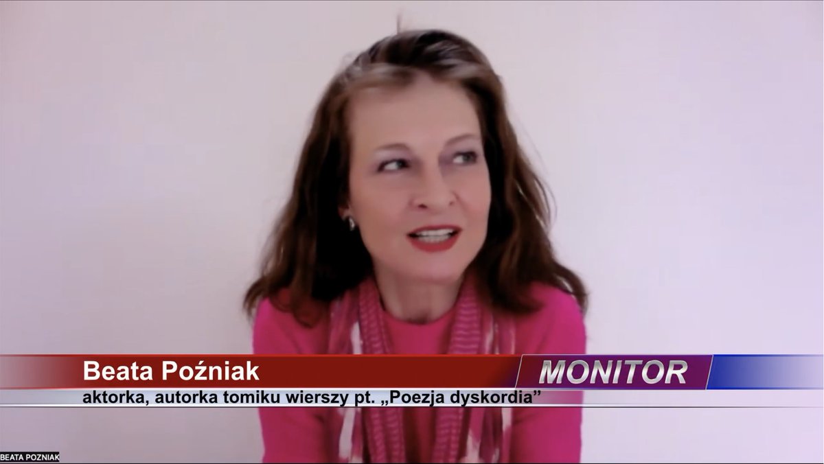 BeataPozniak's tweet photo. Thank you TV Chicago, Polvision for the in interview on my new poetry book in Polish language "PoezJA dyskordia". Zapraszam serdecznie!

#poetrycommunity #telewizja #polska #poland #poems #poetrylovers #booksbooksbooks #ksiazki https://t.co/CznSfCdIxB