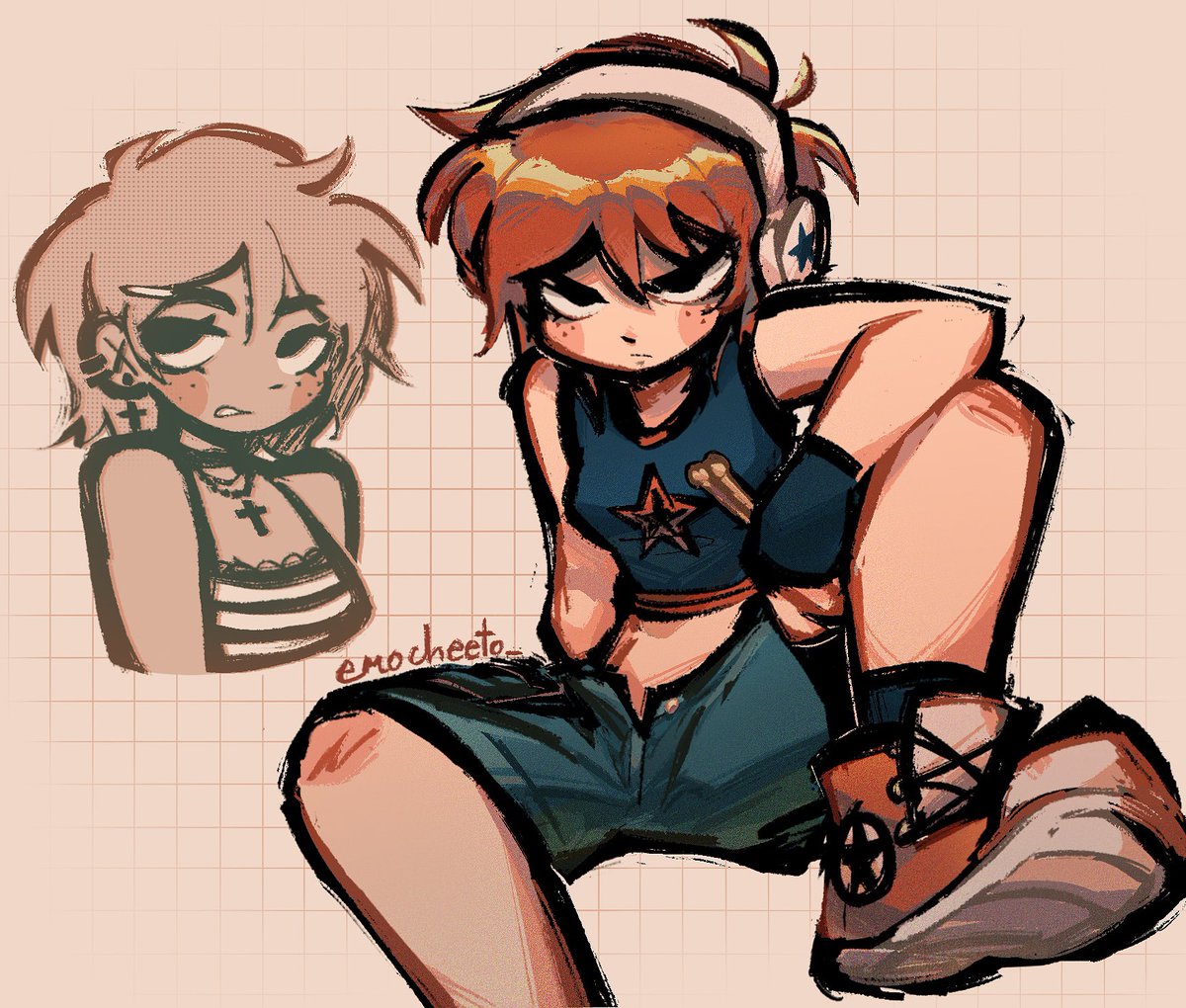 emocheeto_'s tweet image. Sit NORMAL!!!
[#spto #kimpine ]