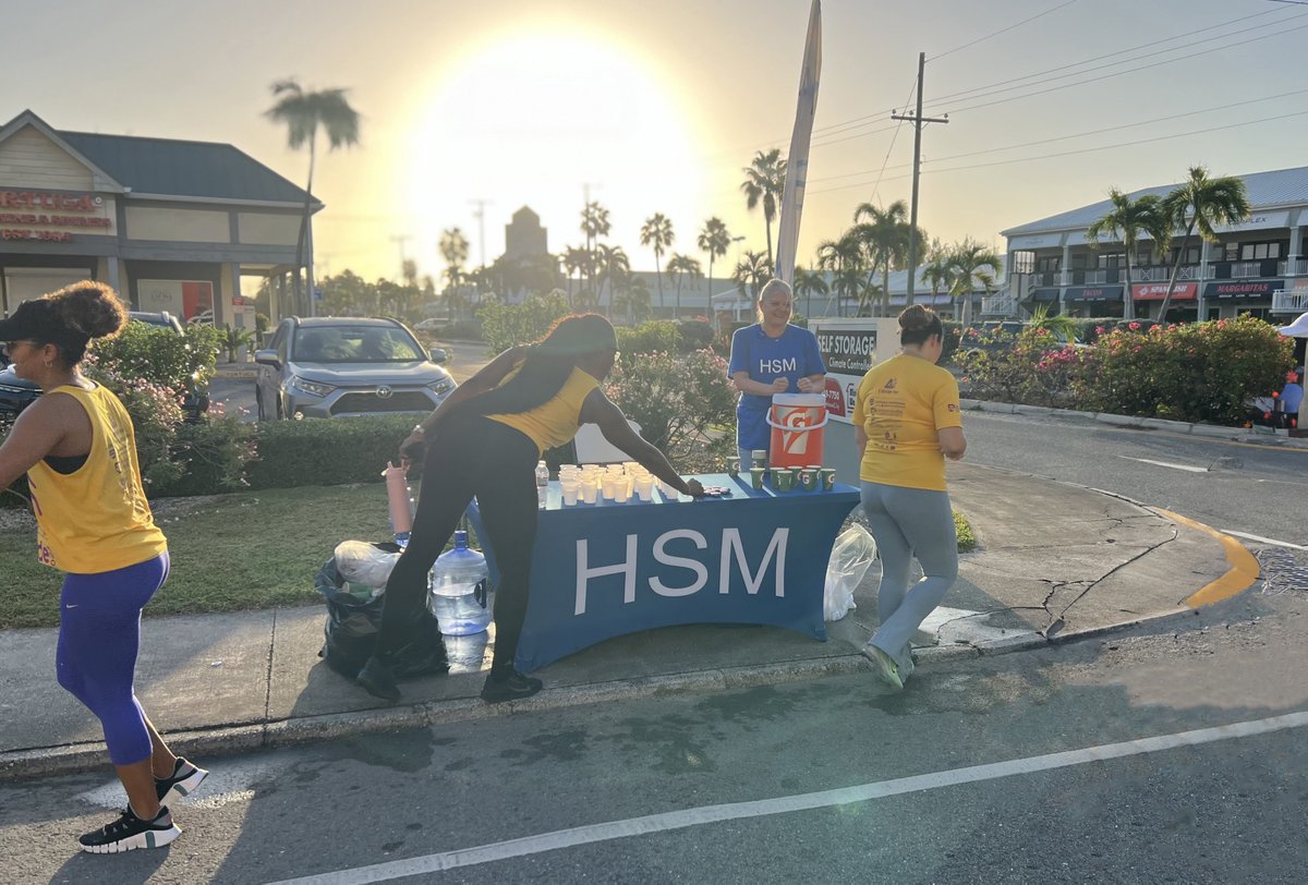 HSMChambers's tweet photo. We support @CaymanCancer and sponsored a water stop at their 2024 Stride Against Cancer Walk/Run on Sunday, 28 January. Over 1,200 people participated and it was an empowering event. https://t.co/COOTNQAErm
