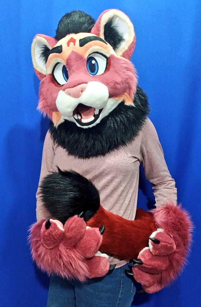 koshkafursuits's tweet image. To get this.          I had to survive this