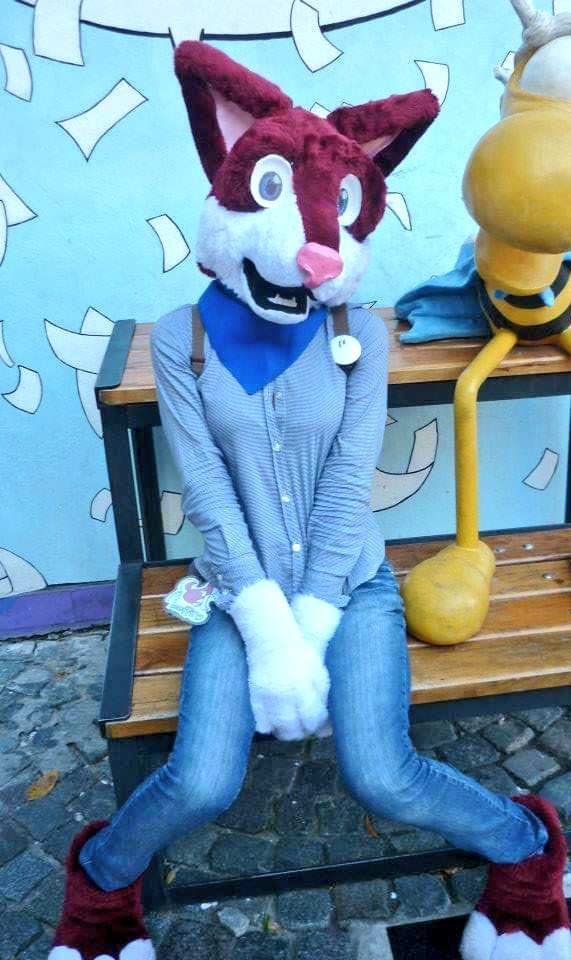 koshkafursuits's tweet image. To get this.          I had to survive this