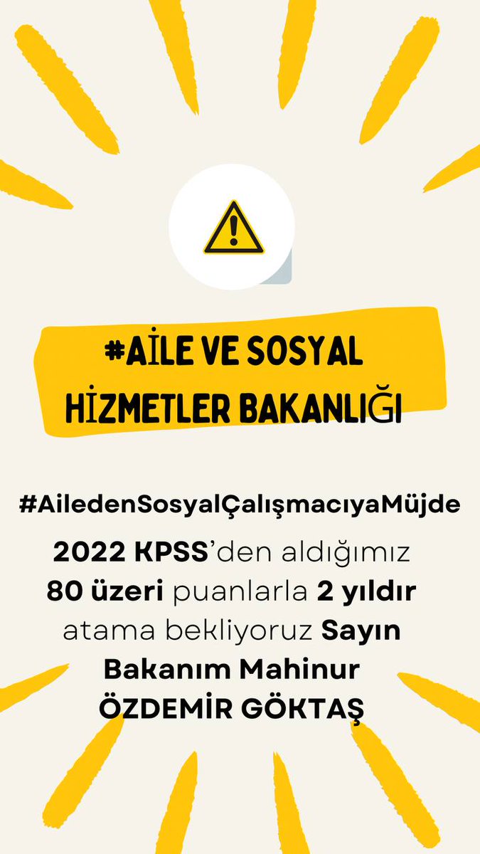 dertlishu's tweet photo. Sosyal Hizmet Uzmanları olarak çok yorulduk artık. Bizim de yüzümüz gülsün artık sayın bakanım
@MahinurOzdemir
@tcailesosyal
@SayimMadak
#AiledenSosyalÇalışmacıyaMüjde https://t.co/vWhnc7rhjX