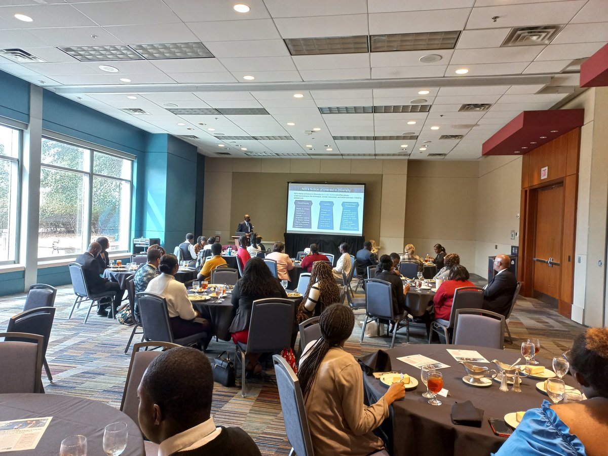UofSCbdhsc's tweet photo. We held the Underrepresented Minorities in Data Science Applied to Health Career Development luncheon with presentations by Raphael D. Isokpehi, @NIHDataScience, Kay Thomas, Asst. Dean for Student Affairs, @SCHonorsCollege, and Julian R. Williams, Vice President, @uofscaccess. https://t.co/ohlX8iCoux