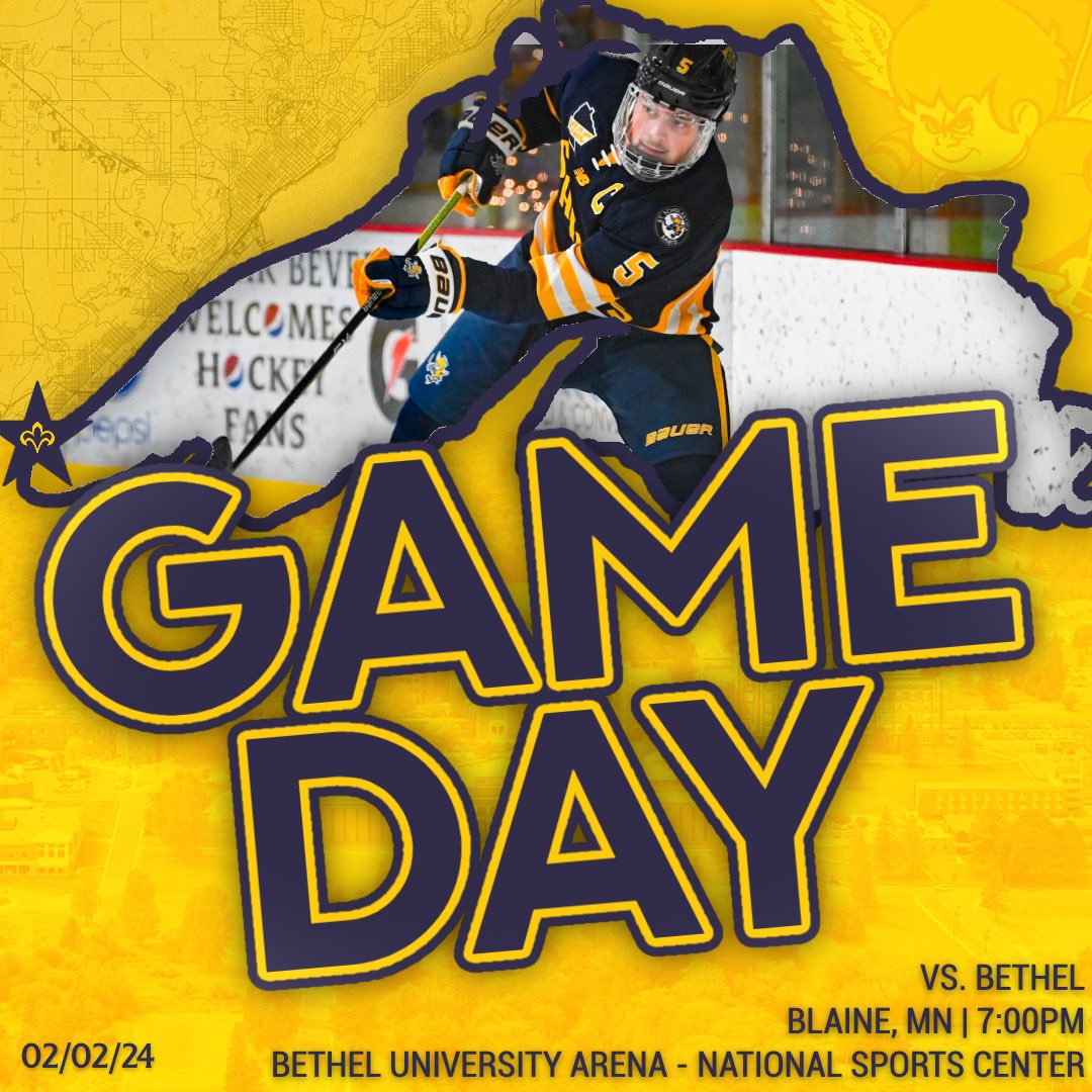 🆚: Bethel
📍: Blaine, MN
⏰: 7:00pm
📺: miacsportsnetwork.com/bethelmn/

#GoSaints