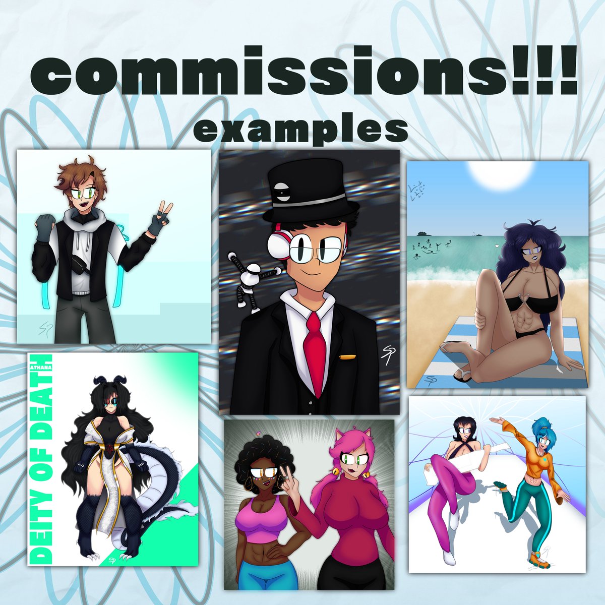 SonicPowerYT's tweet image. ‼️‼️🩵🩵
COMMISSIONS OPEN
🩵🩵‼️‼️
Prices are all stated down below!! Any more questions, feel free to message me!! Payment is through PayPal only! &lt;3
#commissions #commissionsopen #commsopen #commstwt #paypal #artistontwitter #commissionsheet #pleasefeedmeandmyfamily #thankyou