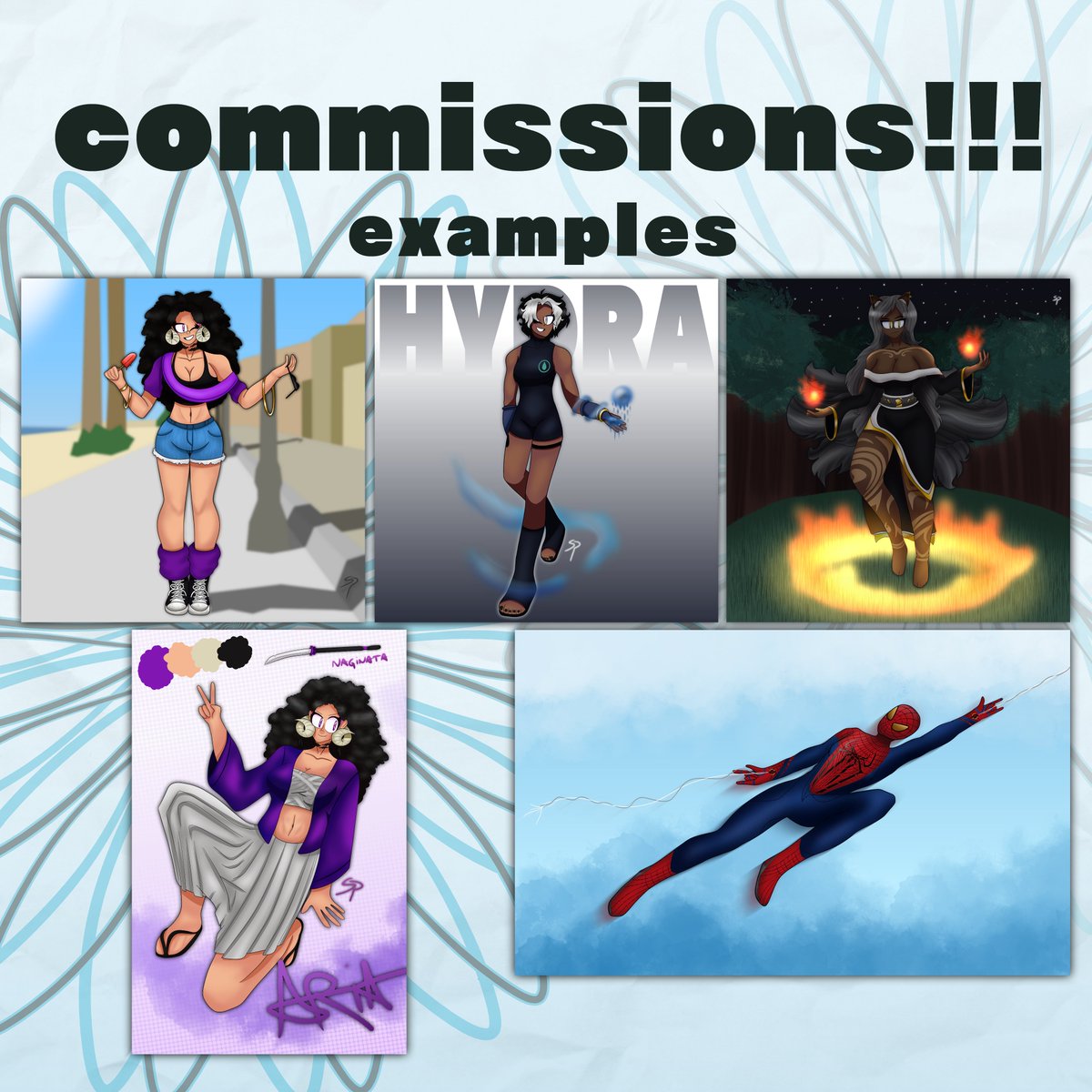 SonicPowerYT's tweet image. ‼️‼️🩵🩵
COMMISSIONS OPEN
🩵🩵‼️‼️
Prices are all stated down below!! Any more questions, feel free to message me!! Payment is through PayPal only! &lt;3
#commissions #commissionsopen #commsopen #commstwt #paypal #artistontwitter #commissionsheet #pleasefeedmeandmyfamily #thankyou