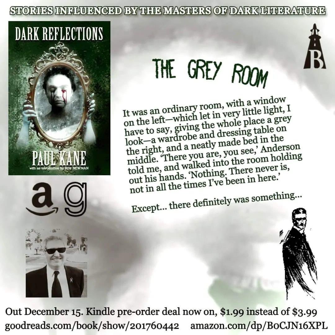 PaulKaneShadow's tweet image. Also, as discussed last night in the interview, a second Carnacki is coming in a new collection of mine - you can find the first in #DarkReflections from @BlackBeacons link below…

blackbeaconbooks.blogspot.com/p/dark-reflect…