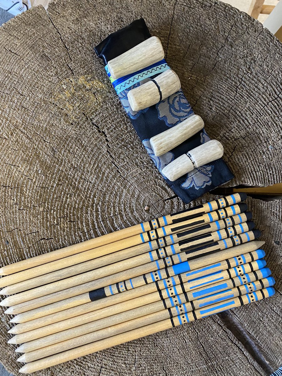 MsG_Graham's tweet photo. This week at MJS we had three amazing Indigenous Cultural Facilitators spend time in our classrooms. Division 12 loved learning how to play Slahal (a game of chance and sportsmanship) from Dennis, a member of the Kwantlen community! #sd36learn https://t.co/mXih03LbTz