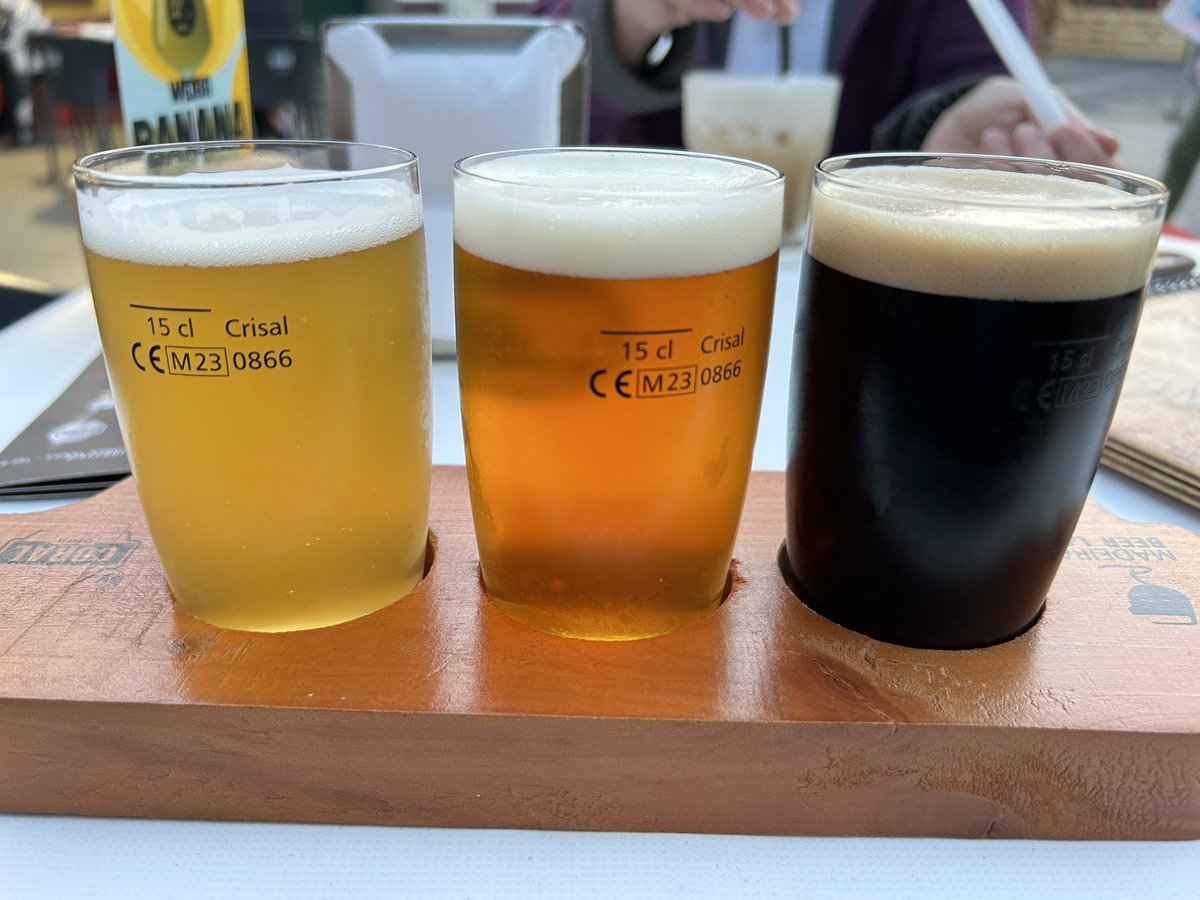 Our favourite bar here is the banana bar. So had to try the banana beer. Won’t be trying for it again! 

Stout and ipa were excellent tho.