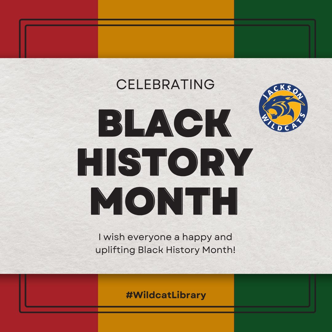 LibraryWildcats's tweet photo. This month celebrate Black History Month by getting to know more about the contributions throughout history and today of Black Americans. #pisdreads #blackhistory #blackhistorymonth #bhm #wildcatlibrary https://t.co/7FgmCYWbpm
