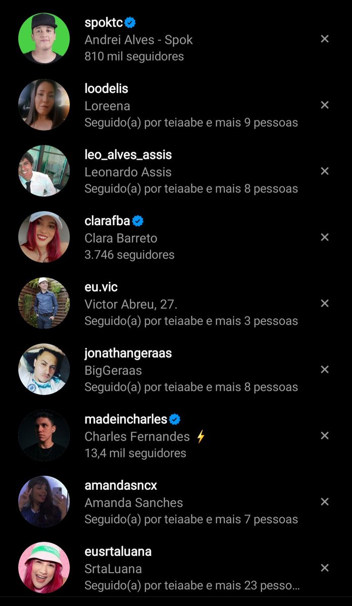Hola Carteleiros!A 02 <a href="/teiaabe/">Téia Abe 💖</a> Pediu qrr e não é q Nossos Carteleiros Chegaram La! 

graças a Deus que o @Leokalax9 Foi pra Abrir maçaneta nė🤣

Olhem a Situação Do Meu pesquisa do Insta kkk

e Sera q Chega Mais Pessoas Dps do 5 Minutos Ein!? 

<a href="/abreuviic1/">vulgo bibi</a> <a href="/Loompaaa/">Loompaa</a>