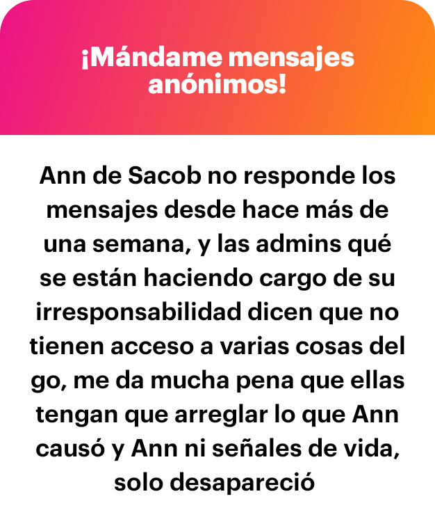 neosalen's tweet photo. Vi que algunas se salieron de sacob, de verdad pobres chicas :( si con quien deberían atacarse es con ann ya que el resto nisiquiera sabe de ella 🐹 https://t.co/vPH3jL2zV9