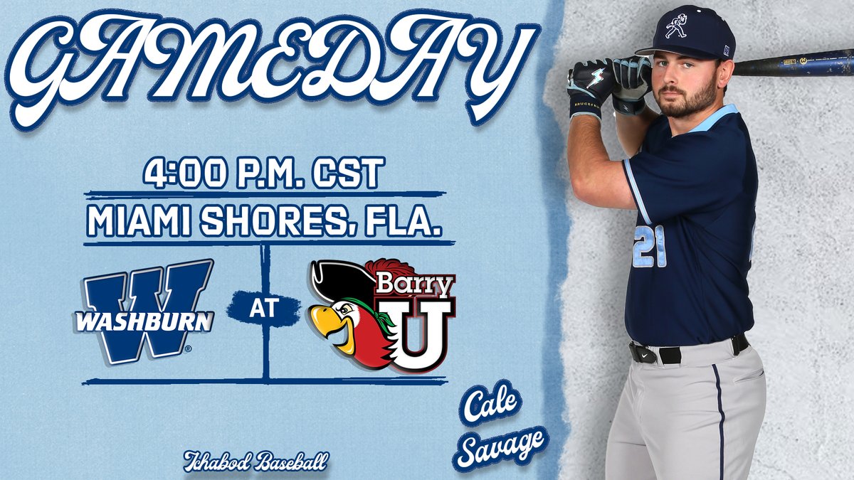Continuing our trip around South Florida with the Bucs this afternoon! #GoBods

🆚 | Barry
⌚ | 4 p.m. CST
📍 | Miami Shores, Fla. 
📊 | bit.ly/3SmF72c
📺 | bit.ly/3Sm3Gwo