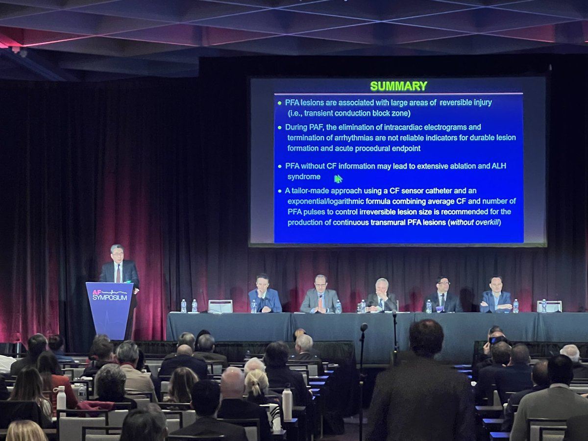 New term for me: ALH syndrome in #PFA ablation, introduced by H. Nakagawa. Stands for „ablate like hell“… @LuigiDiBiaseMD @natale_md @BenjaminBerte1 @AndreaSarkozy @EmmaSvennberg @nmarrouche @jongichun @KarsNeven