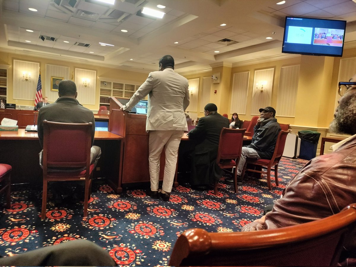 @keith4justice stepping up to the plate to offer testimony in favor of #SB389 on #GeriatricSecondLook with more of our impacted partners. 

Shout-out to our Maryland team, impacted partners, and other allies, for all of their hard work! 

#MarylandParole #MDGA24 #SecondLook