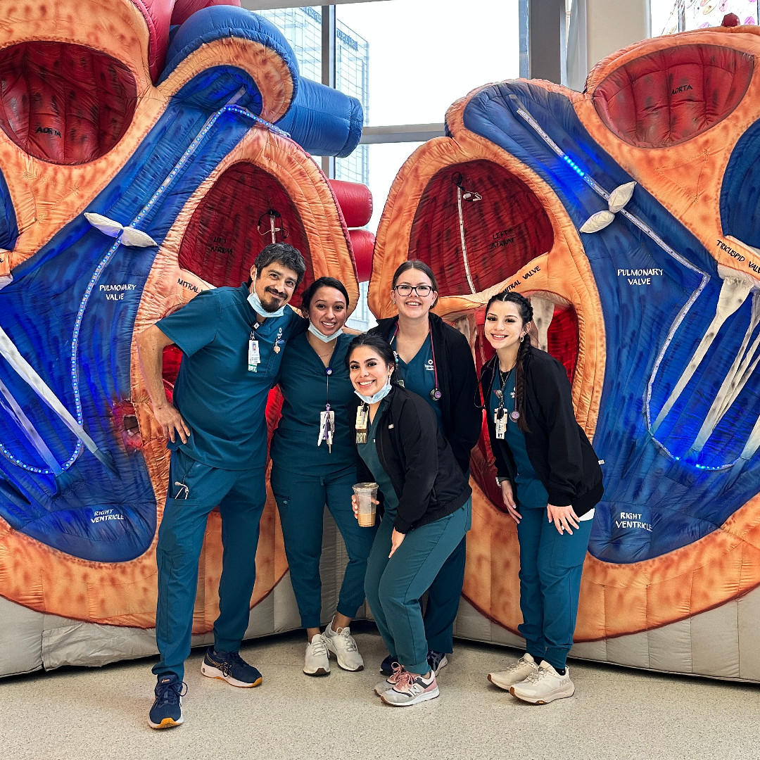 Thanks to our educators for setting up a lobby event to bring #heartdisease awareness to our staff and visitors! ❤️

Don't miss the next #HeartMonth event at our Texas Diabetes Institute on Wednesday, February 28 at 9am. Register now to attend: ow.ly/flYZ50Qxo1W
