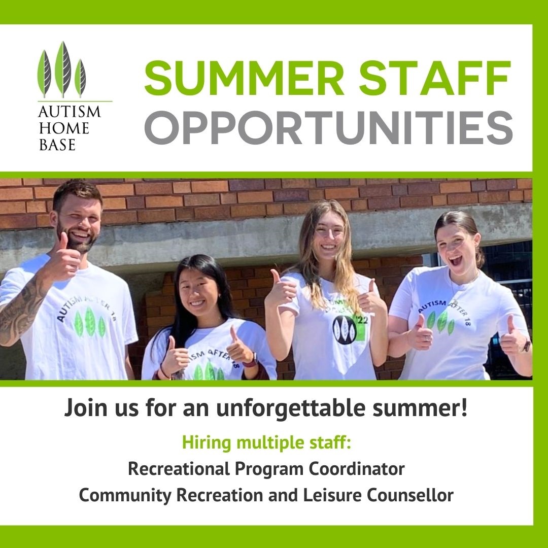 AutismHomeBase's tweet image. It may be cold outside, but we are warming up with the thought of summer. Looking for some great staff to join us for our fantastically fun Summer Palooza program.
Check out our opportunities: loom.ly/BTeX9rA
#autismafter18 #Hiring #Summerstaff #Opportunities