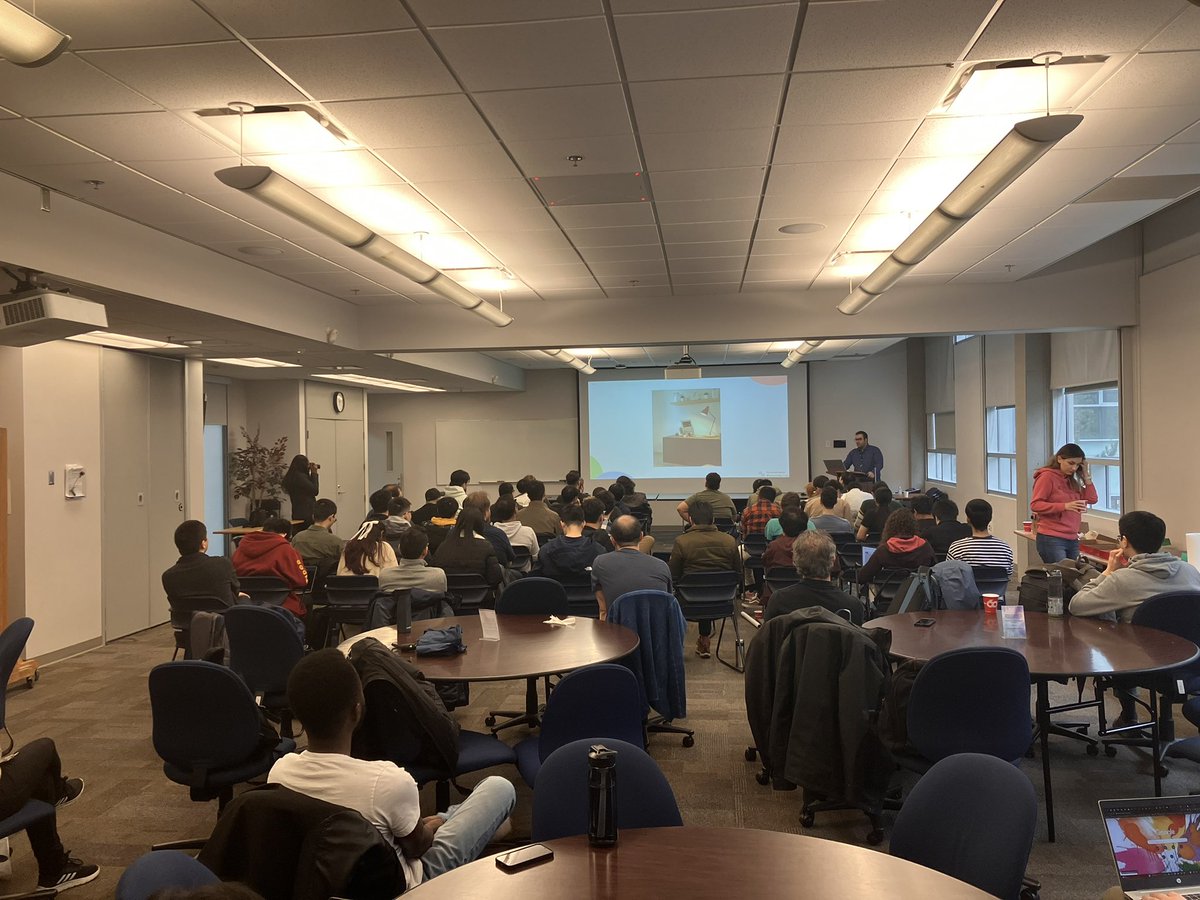 taiyasaki's tweet image. Joint #SFU/#UBC VC research day.
Vancouver offers such a vibrant community for #VisualComputing 🥰
Soon we’ll need to book an auditorium to just have a local research meetup 😎
