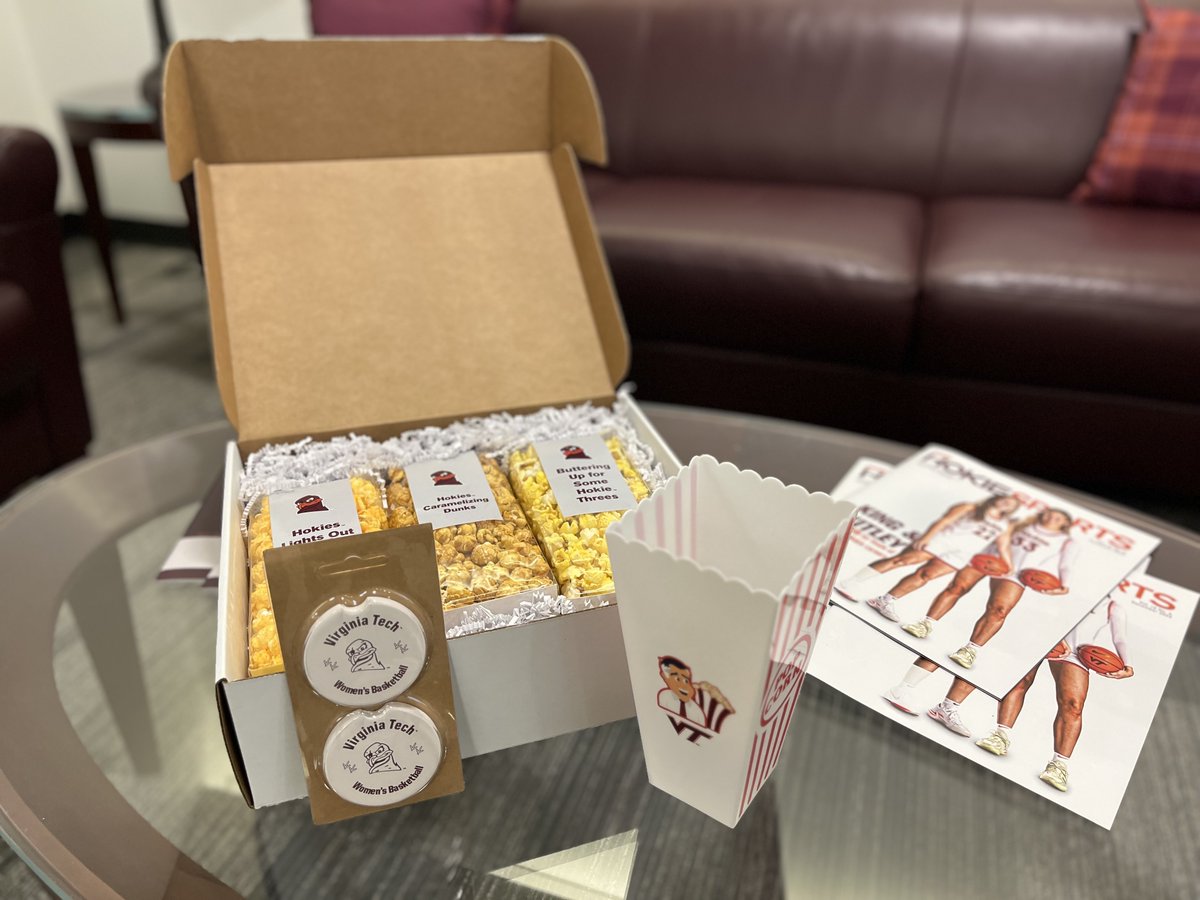 HokieClub's tweet image. Weekend giveaway! 🏀

We're giving away this basketball care package to three followers who repost this. Winners will be announced on Monday!