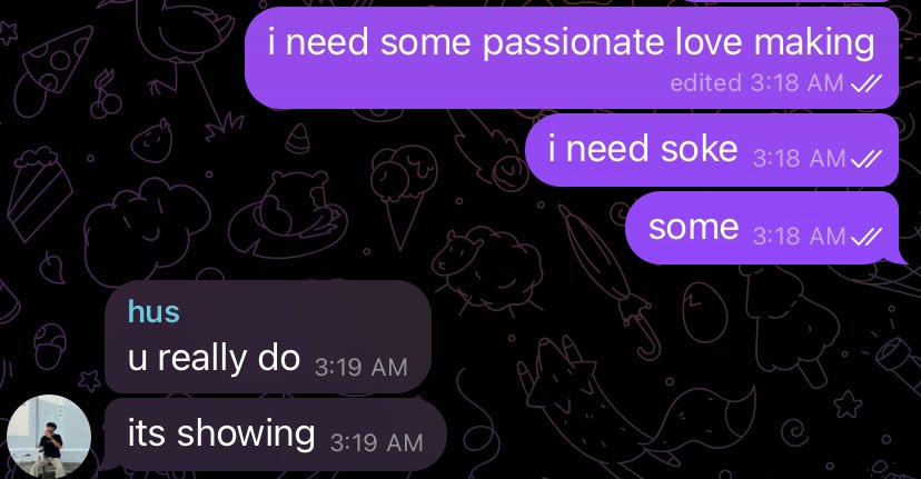 GigaAiden's tweet photo. me texting husmi ytd (i need help) @hyzerszn https://t.co/YbtGPrAIMa