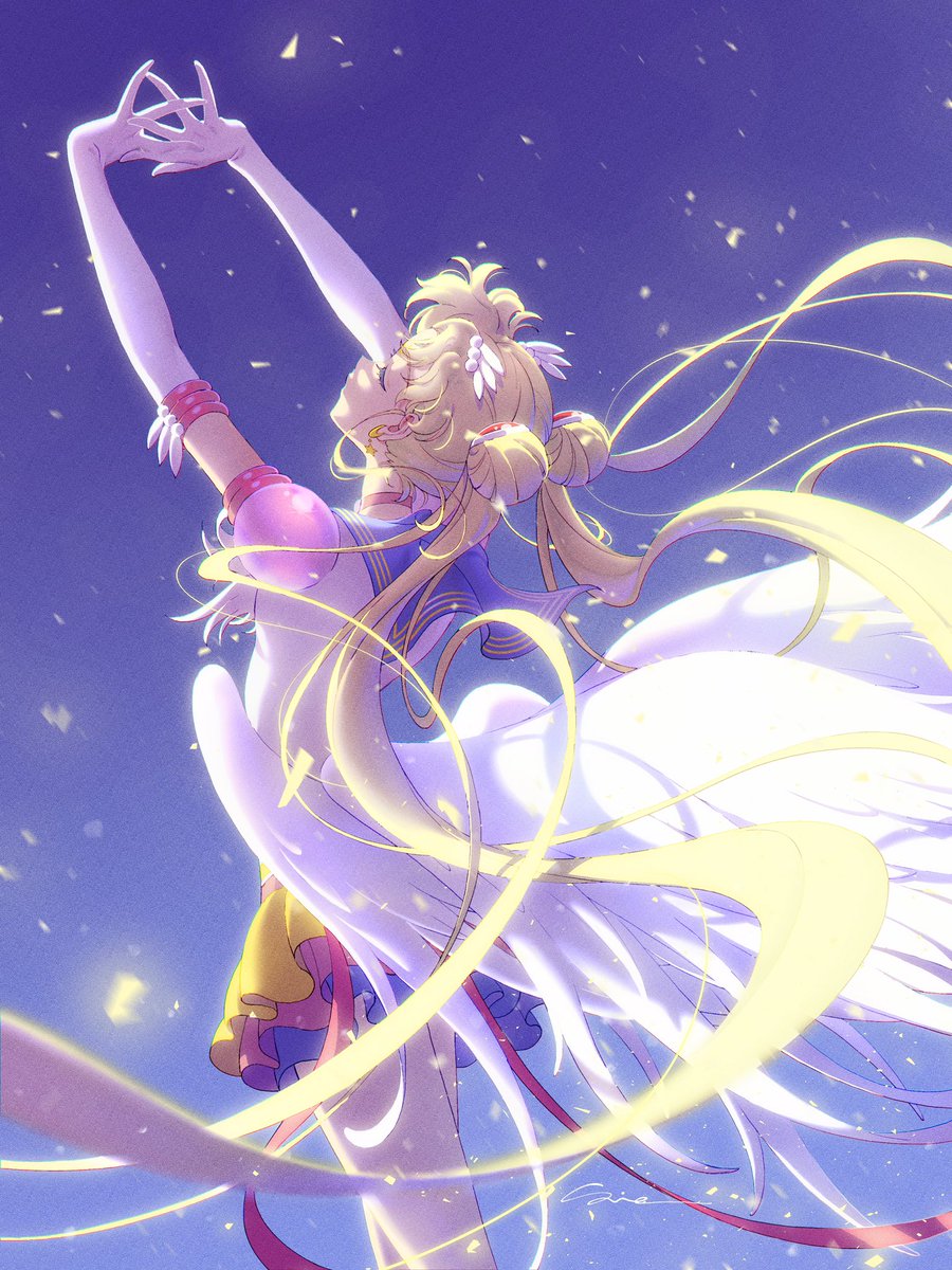 sidneydeng's tweet photo. New art. Eternal Moon Light. #SailorMoon #セーラームーン https://t.co/Wi5o7XY9wK