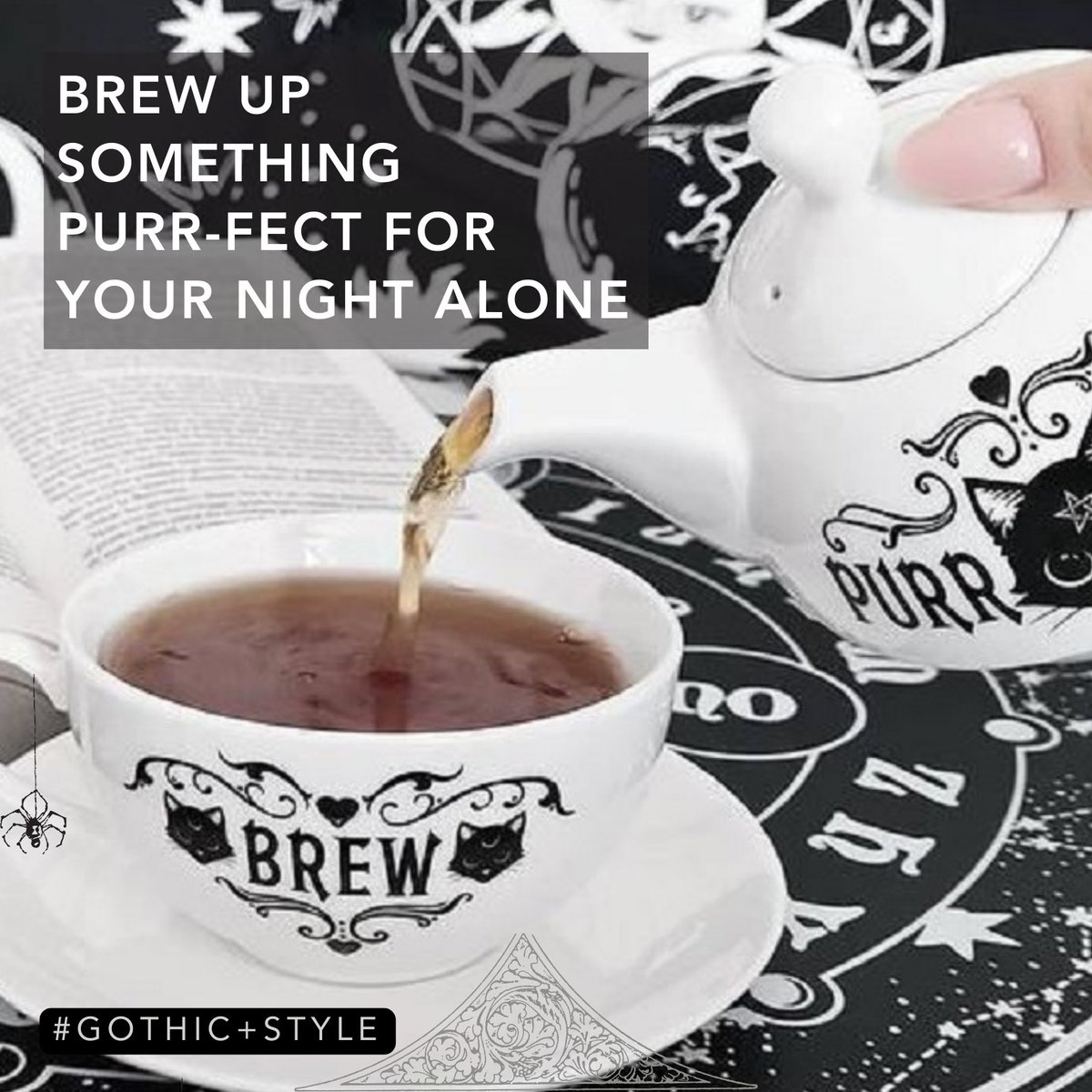 gothicplus's tweet image. Love tea? We have the perfect tea pots for one for those cozy nights by the fire. 

gothicplus.com/index.php?rout…

#gothicplusstyle  #gothic #gothicalternative #gothiclifestyle #gothaesthetic #teapot #gothichome #homedecor #gothicinterior #alternative