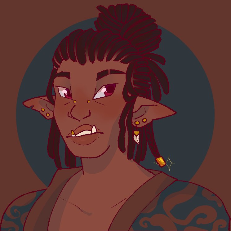 effloriel's tweet photo. a couple d&amp;d character portraits! https://t.co/3FsdeepURb