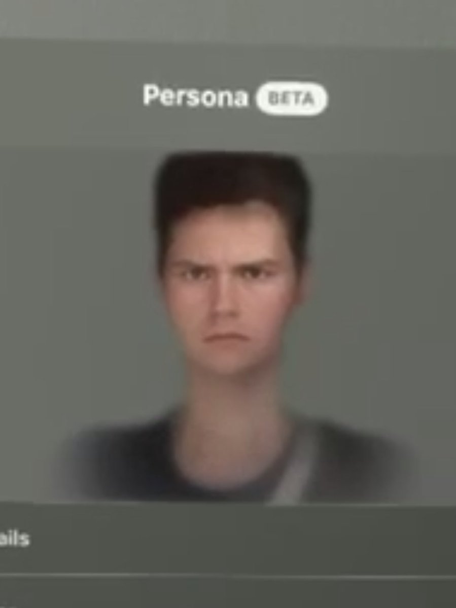 Apple did me dirty on this Persona… is my resting bitch face really THAT bad??

And what is that hair