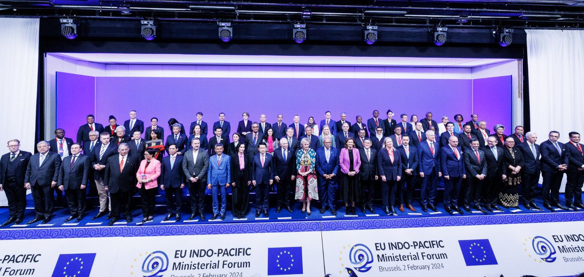 PAMPALONIPAOLA's tweet photo. Chair’s Press Release following the EU Indo-Pacific Ministerial Forum Of today : Boosting EU-Indo-Pacific Partnership ➡️
https://t.co/JhQBuPEeTW https://t.co/58pUDZezos
