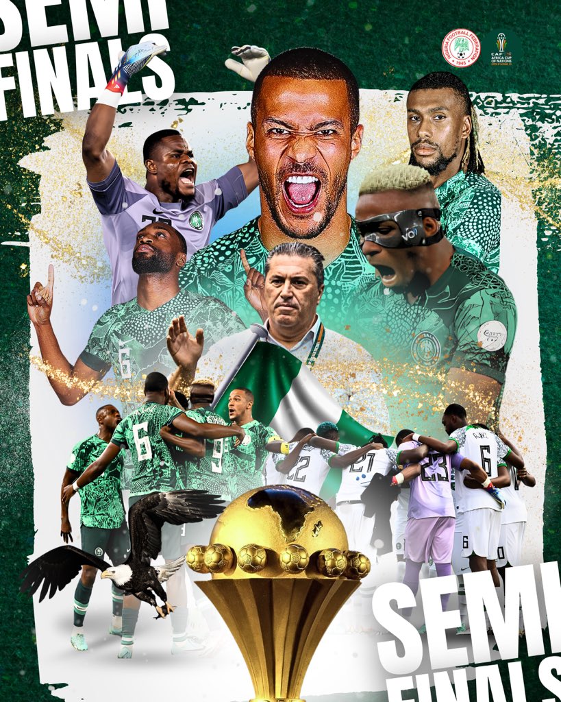 Eyes on the prize!!! #soarsupereagles #letsdoitagain #ourafcon