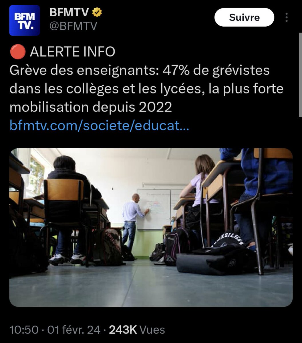 SVenetitay's tweet photo. Le tweet d'@education_gouv n'a pas menti mais la réalité lui donne tort (comme on dit dans une caste privilegiée à abattre)
Rappel 👇🏾 #greve1erfévrier https://t.co/1Ypw1eMmeM