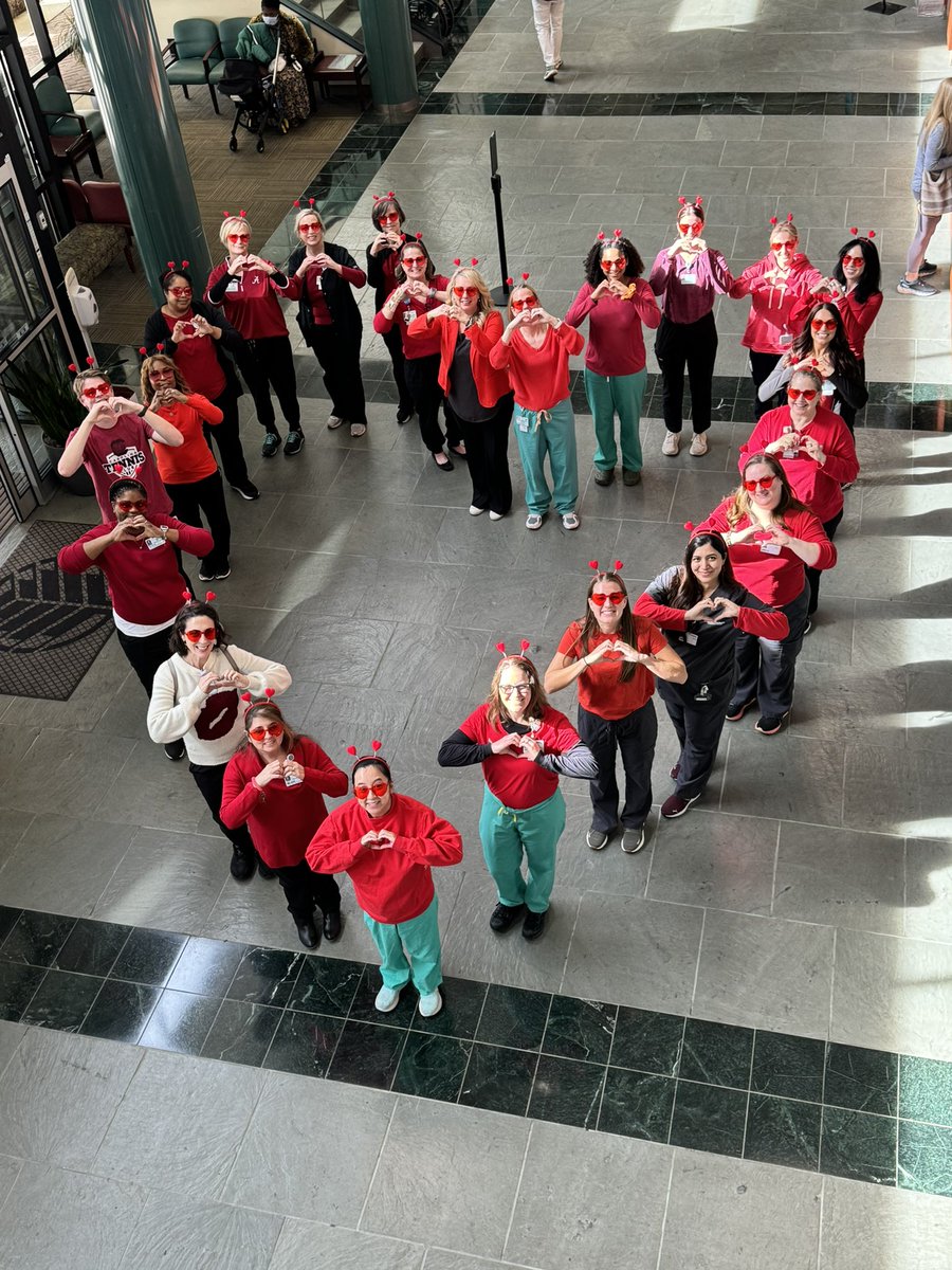 'Sanger Heart & Vascular Institute's Echo Lab proudly joins #GoRedDay, amplifying awareness for heart disease in women. Let's unite to promote heart health in women. ❤️ #HeartHealth #GoRedForWomen @AtriumSHVI