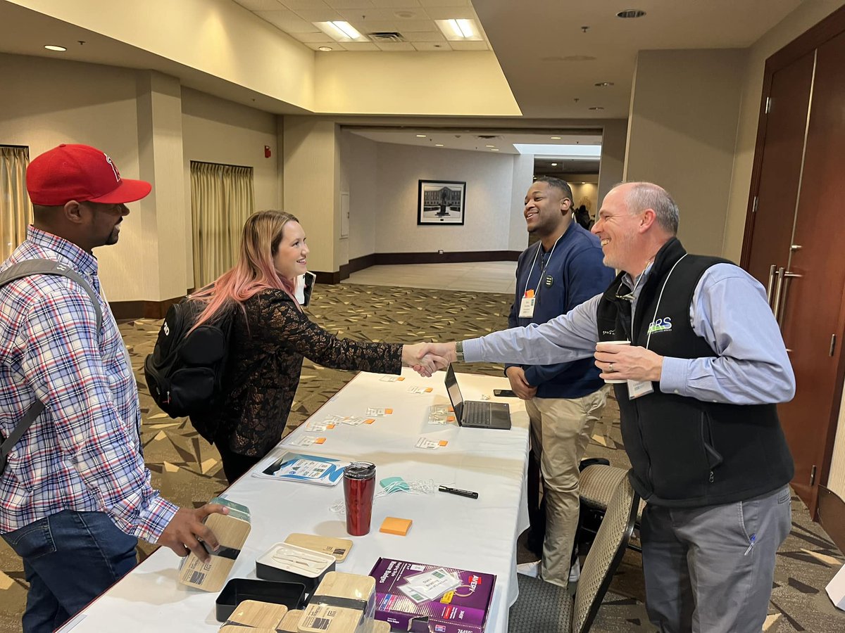 Making connections! #ncprdc #FlashbackFriday 

Alex Godette RRS Consultant
Trey Fouche RRS consultant
Emily Hsaio Pond and Company
Aaron Perkins of Brunswick county