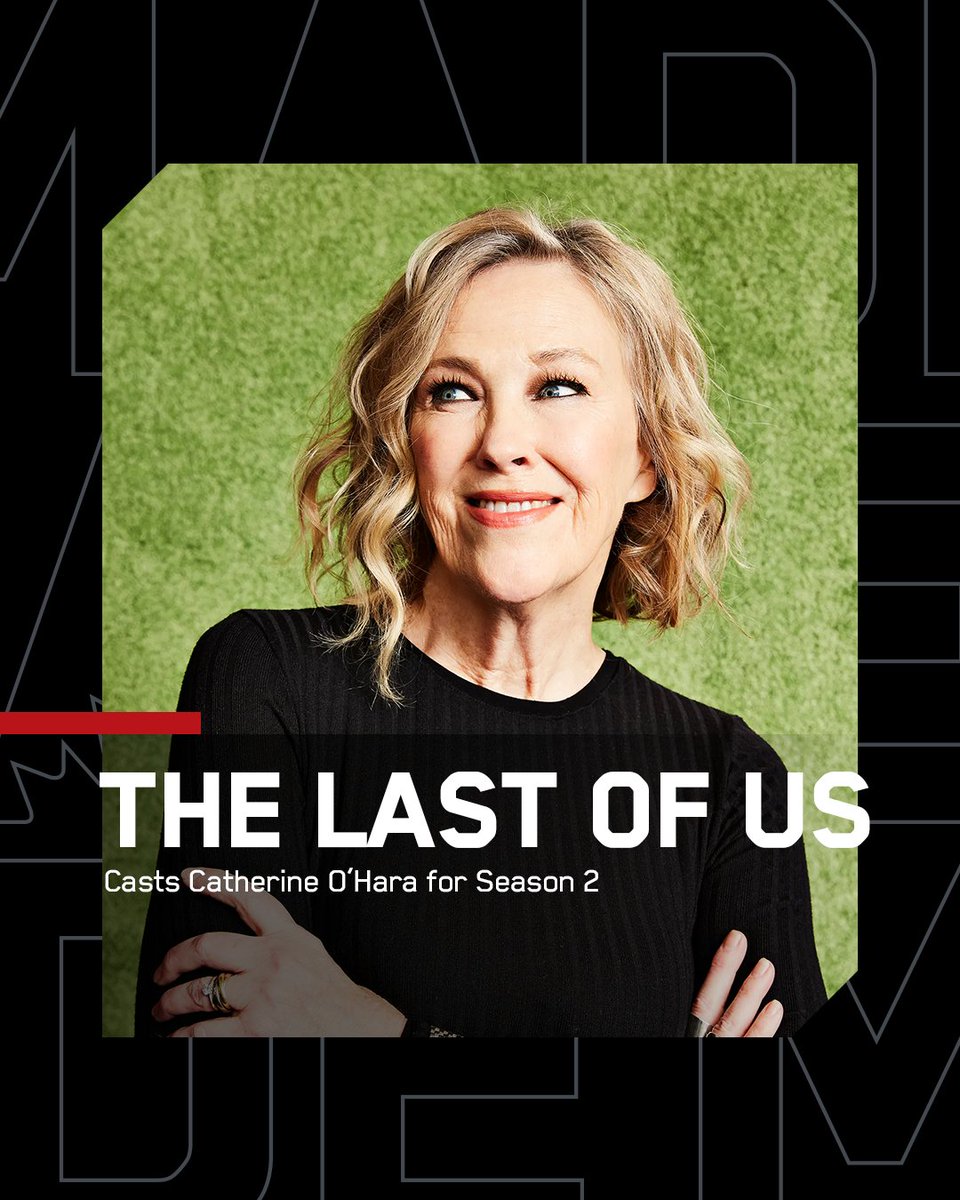 We can barely hold our excitement over the addition of Canadian Icon Catherine O'Hara to the cast. Her role is still a mystery, but we can't wait to see her in action! Production of The Last of Us will start in Vancouver early this year. 👏🎉
