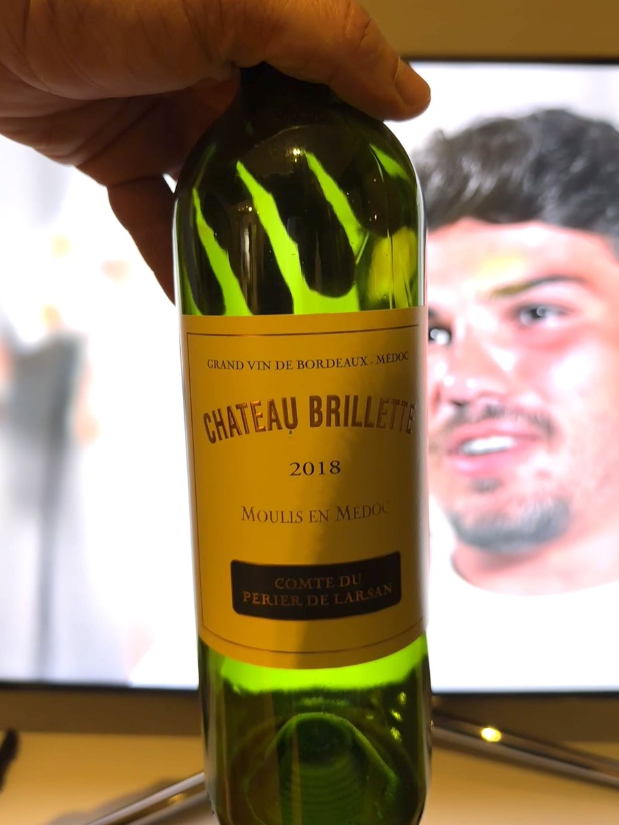 NicoDelage's tweet photo. #Bu Château Brillette.
Un bon Moulis pour fêter l’entrée en tronche dans le Tournoi 🔥🍷 #FraIrl #Baaaaam https://t.co/Kfz2e4jQYo
