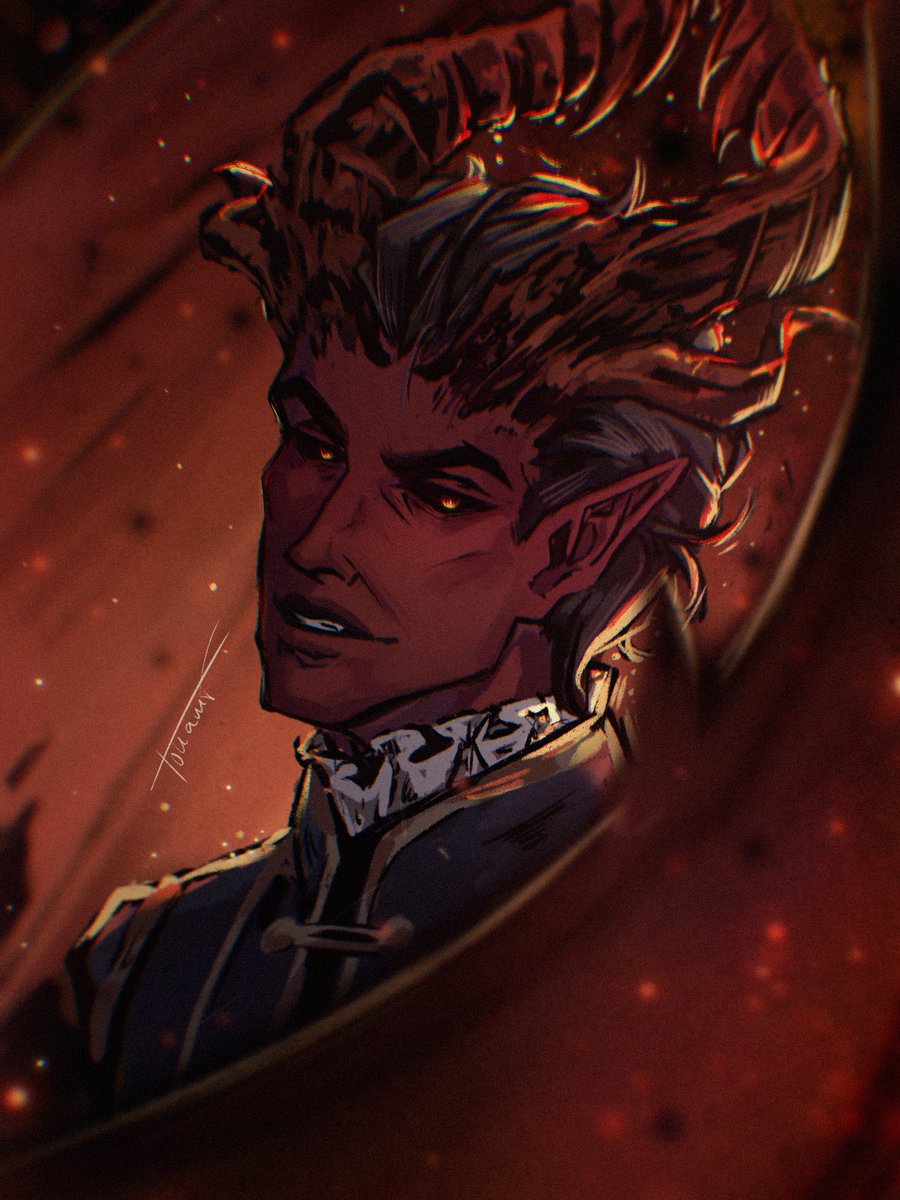 I like his design a lot👀🔥 #bg3 #bg3raphael #BaldursGate3