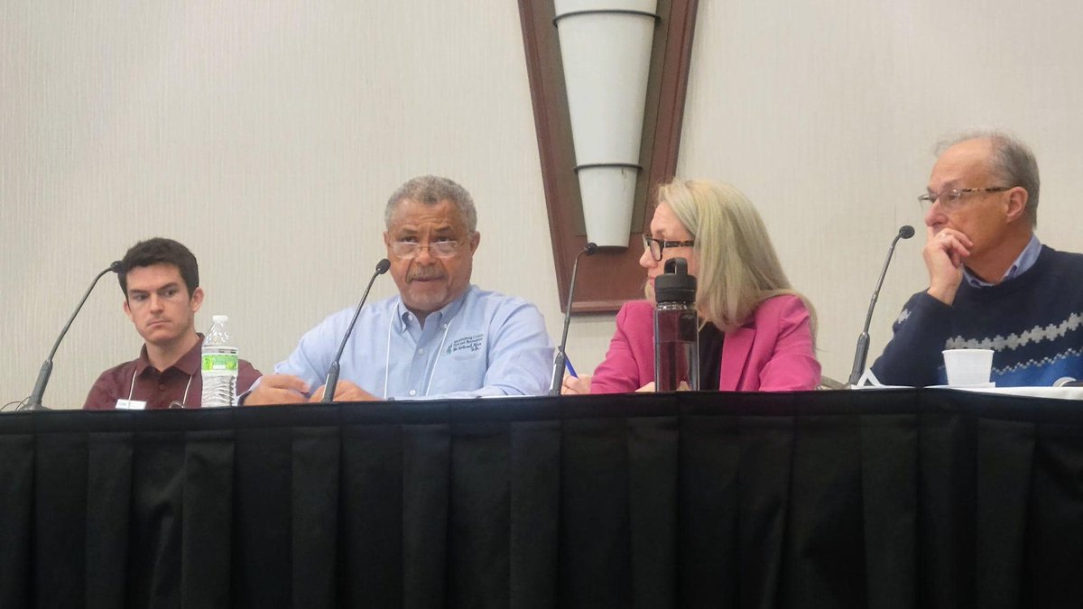 Blake facilitates a discussion with our speaker, Rick Rocchetti and Director panel with Lee Jones, and Dena Sabenske.
Rick is instructing the Leader Development Program later this month in Wilmington. Space is limited, register today!

#ncprdc #FlashbackFriday