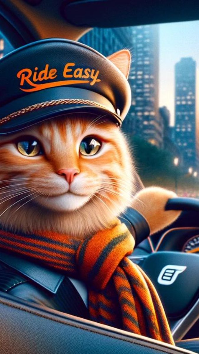 Agiles comme un chat en ville, nos chauffeurs Ride Easy vous mènent à bon port avec malice et style. #decouverterideeasy #choixdetrajet #uberisation #VoyageFacile #travail #Libre #moderne #vtc #RideEasy #application #taxi