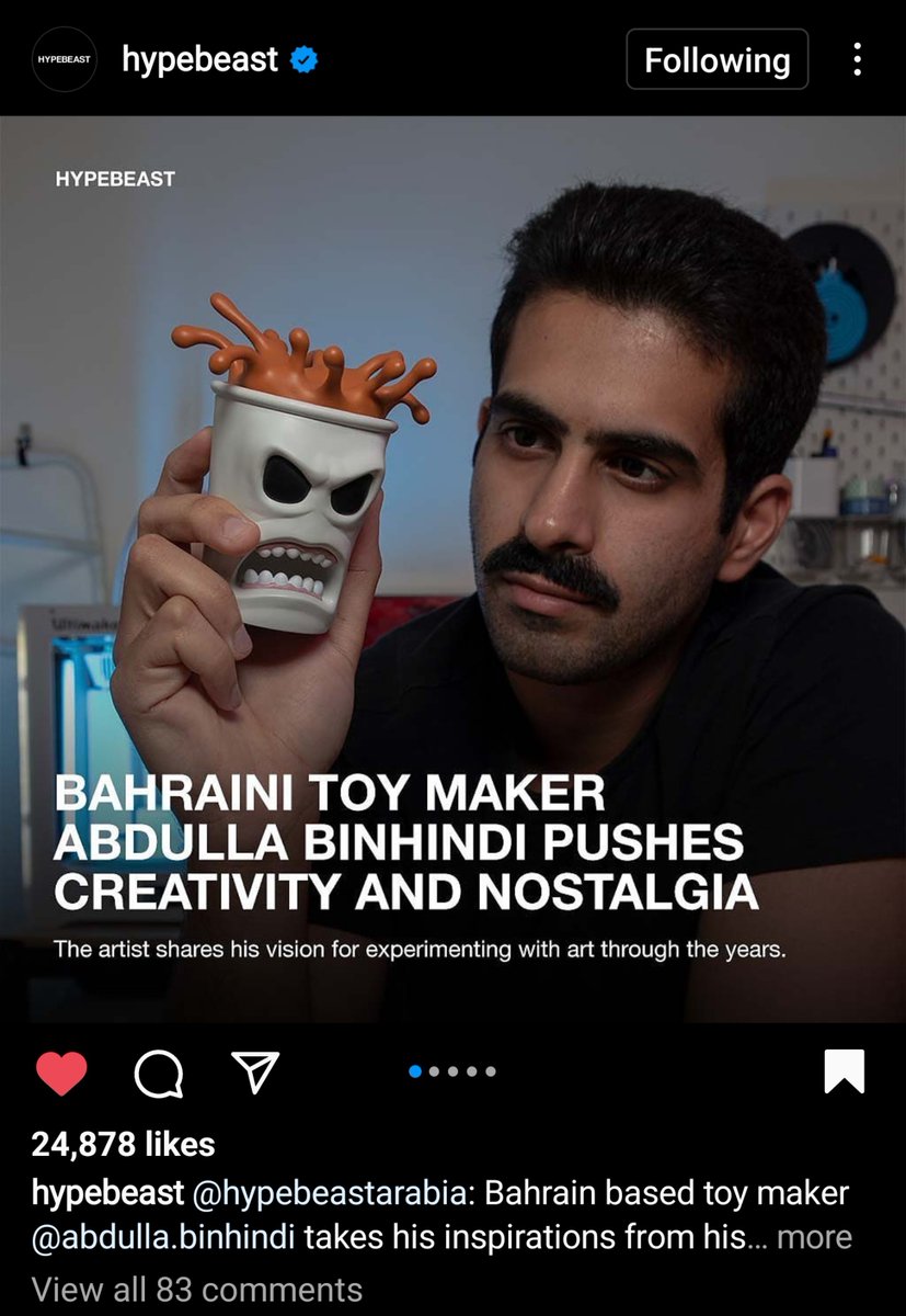 manna3i's tweet photo. Karak has been all over the world, both in toy and NFT form!
In fact, Karak caught the eye of Hypebeast and multiple other cultural aficionados across the world & the gulf
It's not just an NFT, it's a piece of art that's traveled & evolved!
#NFTs #GetKarak #KarakRevolution https://t.co/8iL3zOXsc2