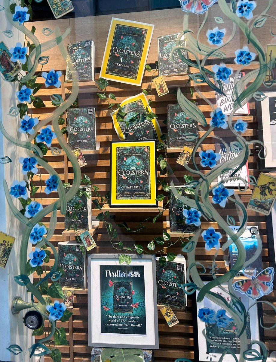 WaterstonesAlty's tweet photo. Our Thriller of the Month is The Cloisters, which Bookseller Roberta describes as "a sumptuously gothic thriller, that is filled with mystery, atmospheric settings and references to tarot and the occult." https://t.co/56zMCPaEj3