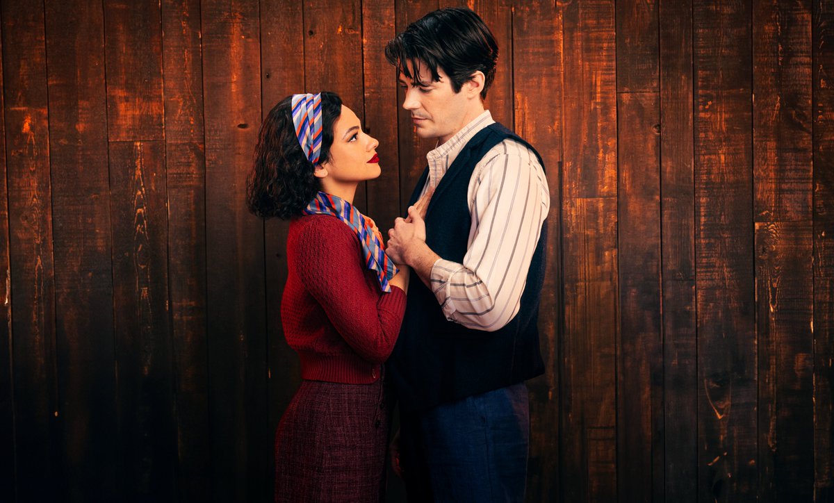 WATER FOR ELEPHANTS starts their Broadway performances this month! Save on tickets using code BWAYBOX for a limited time. The musical stars Grant Gustin as Jacob and Isabelle McCalla as Marlena. broadwaybox.com/shows/water-fo… 📷: Sophy Holland #waterforelephants #broadway