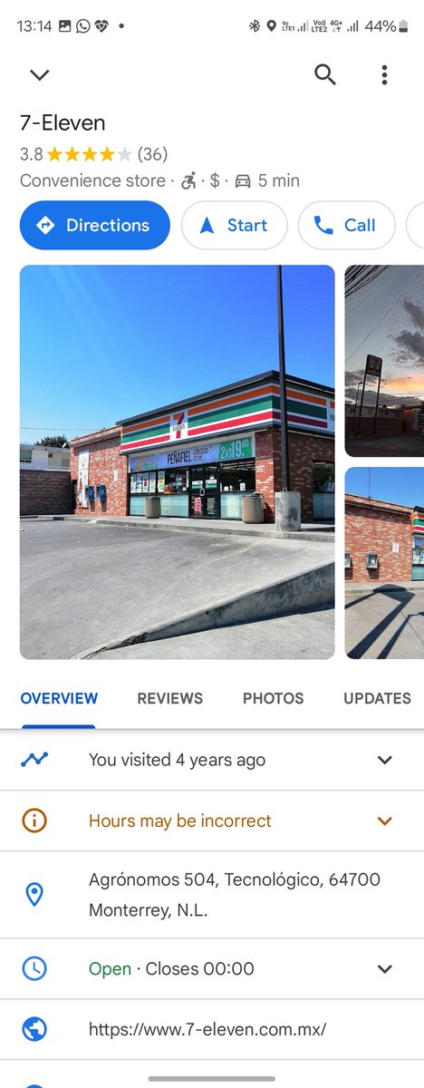 JAPAMX77's tweet photo. @7ElevenMexico Fue en esta sucursal https://t.co/kylM4sF9zF