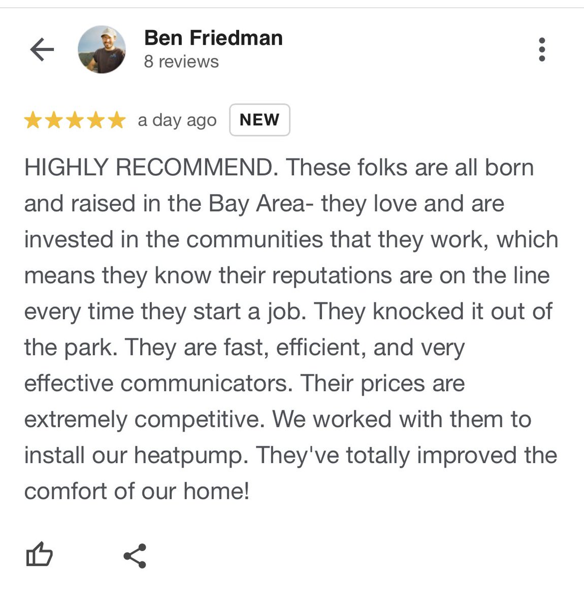 YJHVAC's tweet photo. The good reviews keep coming! ⭐️⭐️⭐️⭐️⭐️ 

Learn more about our team clicking here: https://t.co/ZzEMehrv8c https://t.co/JP55EvdHzs