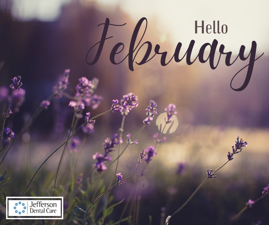 CareJefferson's tweet photo. Hello February! Lets make it a great month!

#JeffersonDentalCare #friyay #SpringIsComing #jeffersondentist #weekend https://t.co/7GCIonrbti