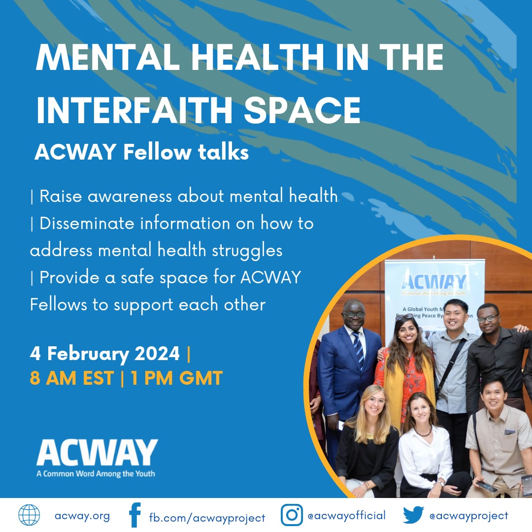 A Common Word Among the Youth (ACWAY) tweet media