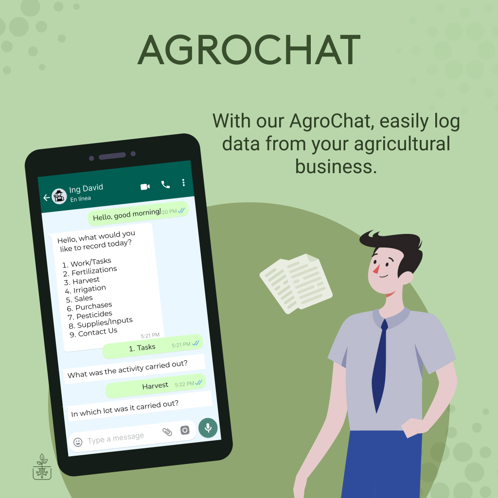 Enhance your farming experience with our AgroChat. Boost your crop yields with cutting-edge technology! 🌾🤖#AgroChatbot #CatalystClients #SmartFarming #AgTechInnovation